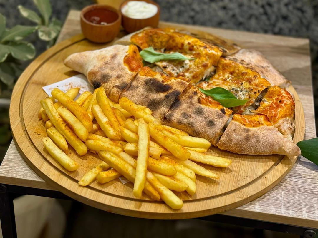 Liver calzone