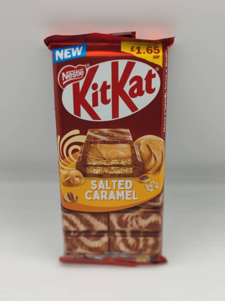 KitKat Gold Caramel chocolate bar