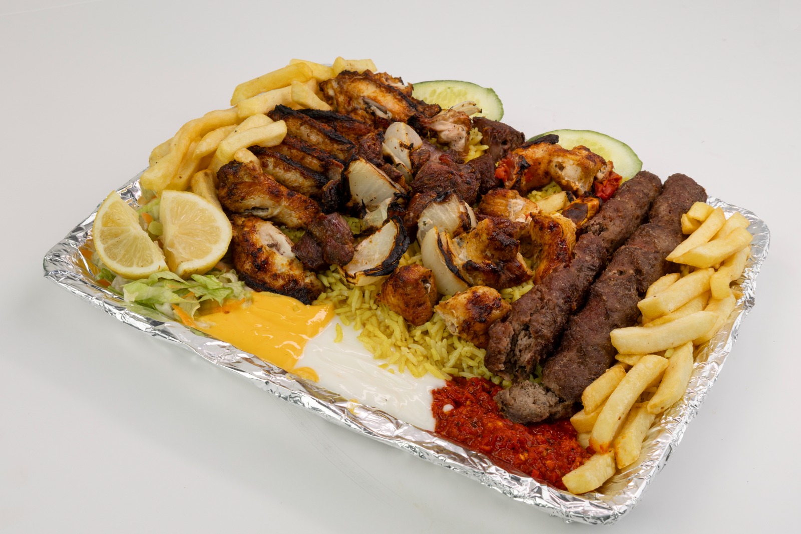 Mixed meal - 8 skewers
