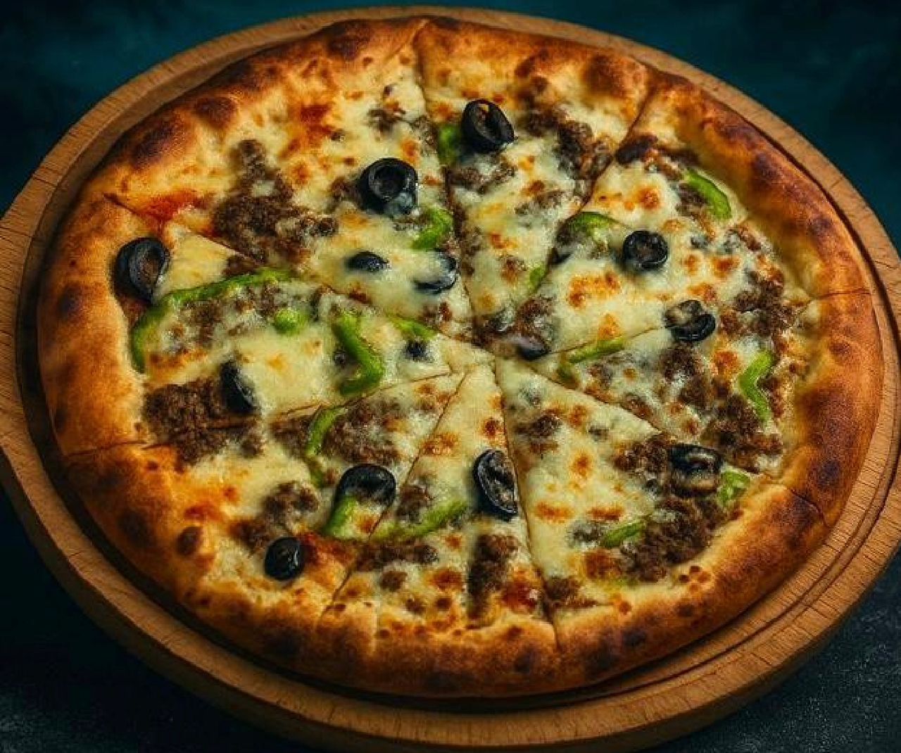 Minced Meat Pizza