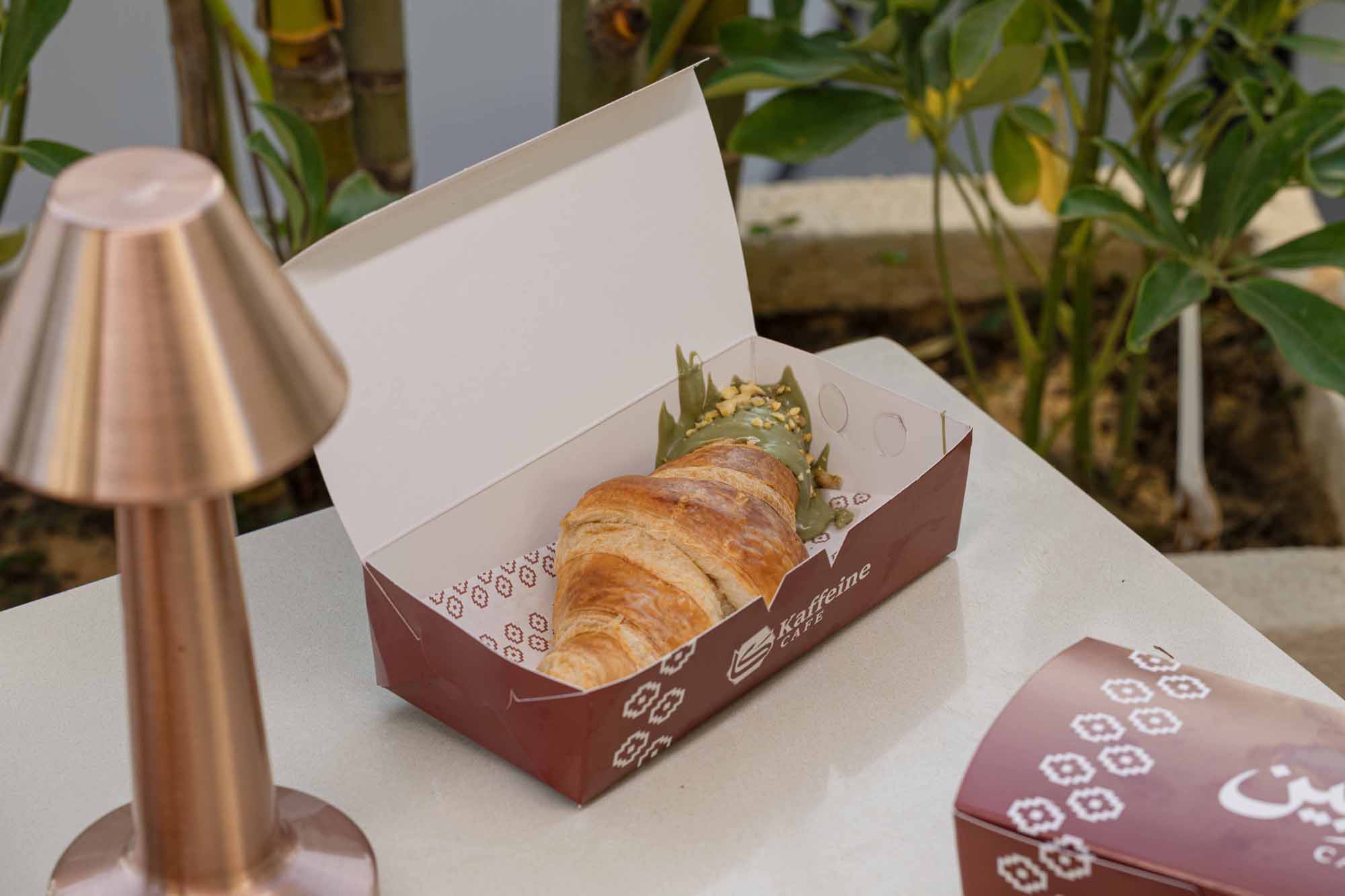 Pistachio brioche