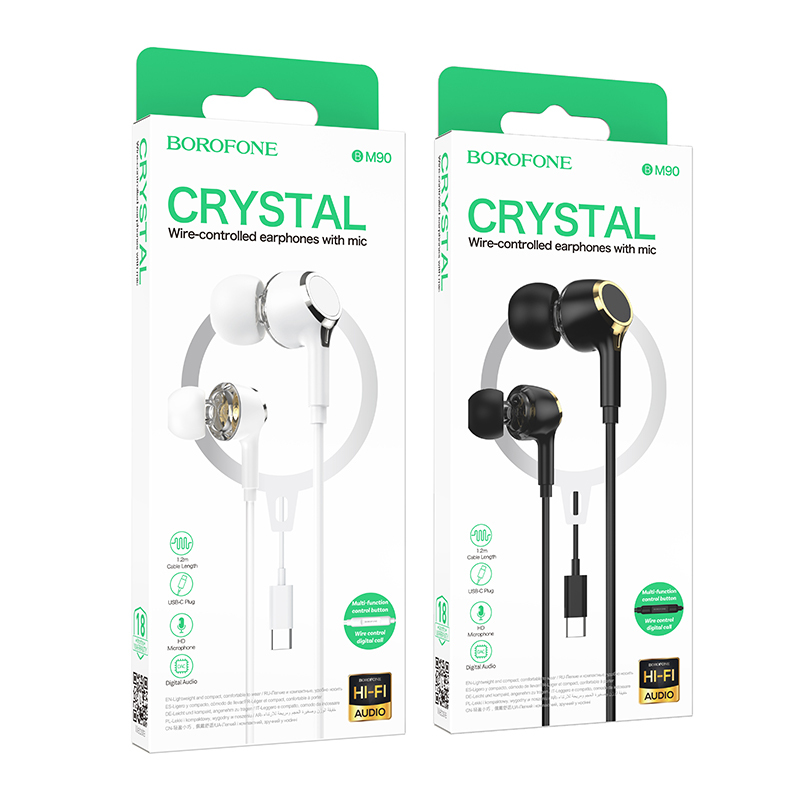 Black Headset - CRYSTAL