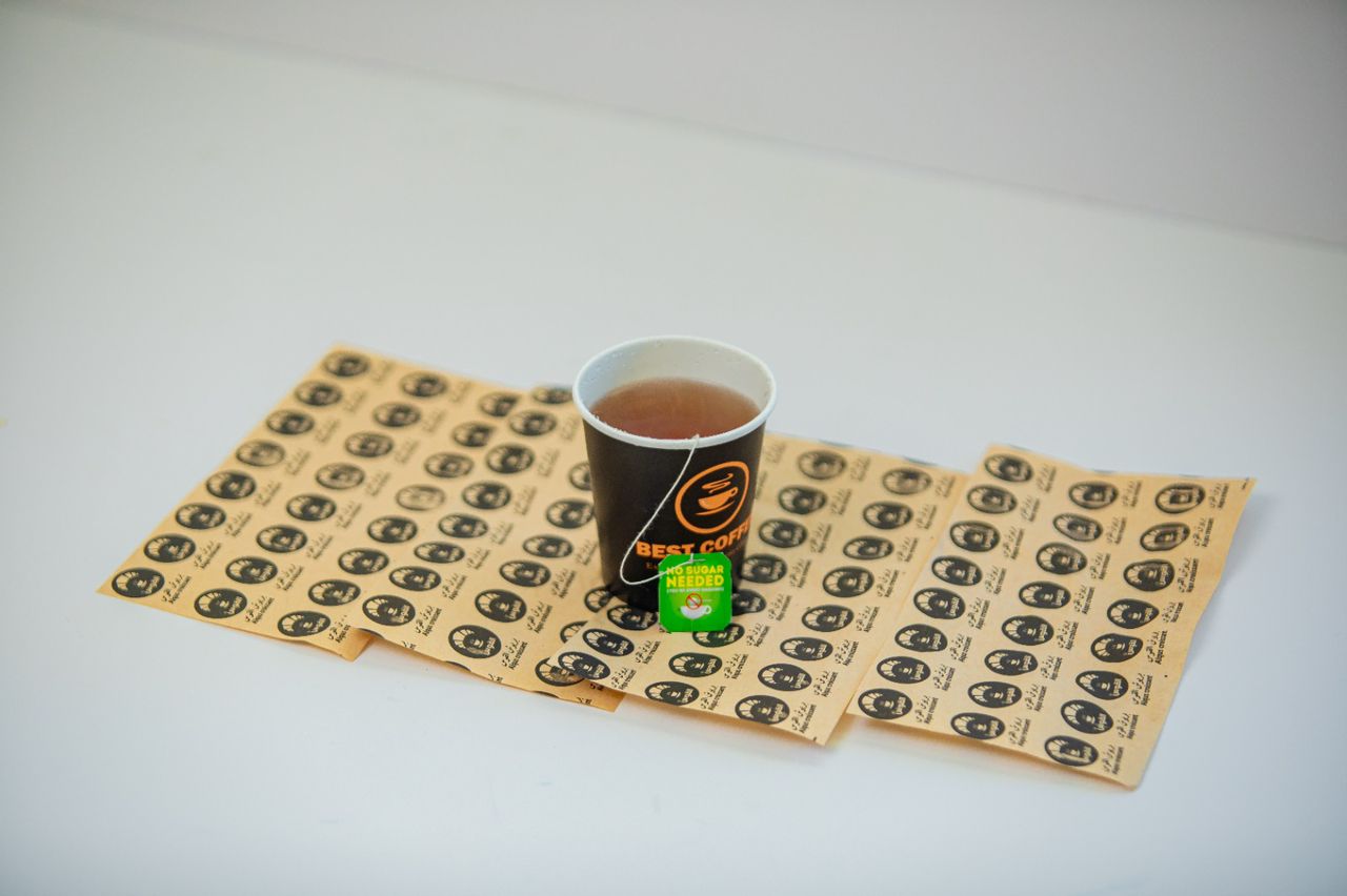 Green tea bag