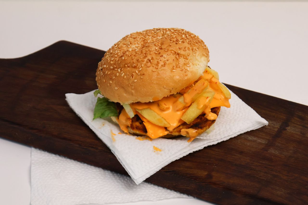 Double Chicken Burger