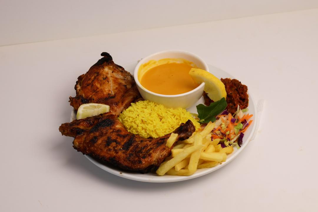 Half Roasted Chicken Meal
