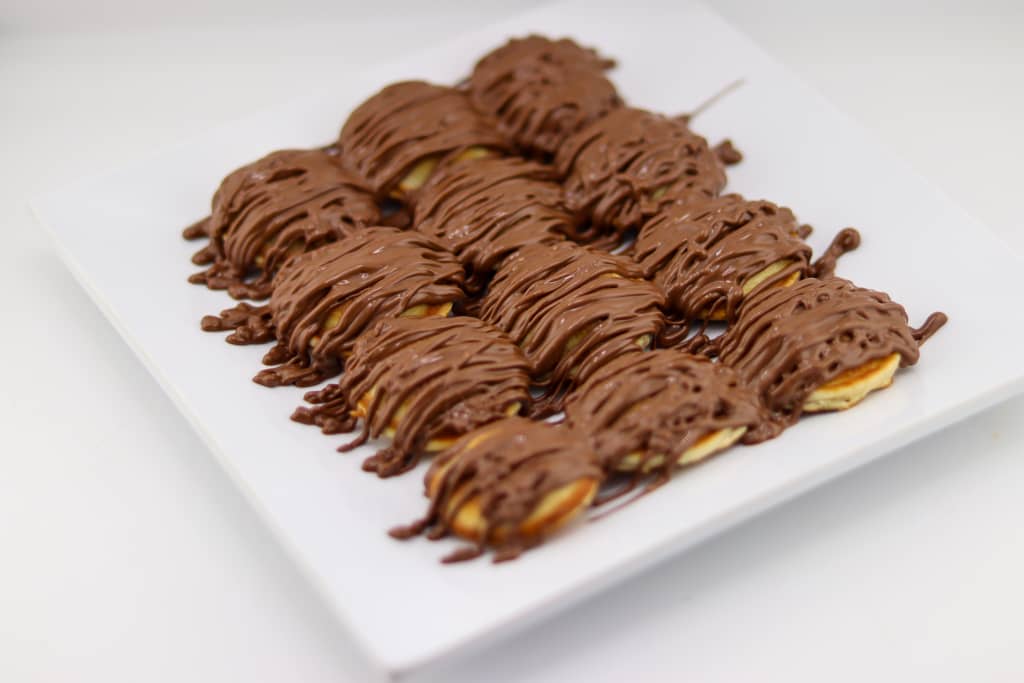 Mini Pancakes - Nutella