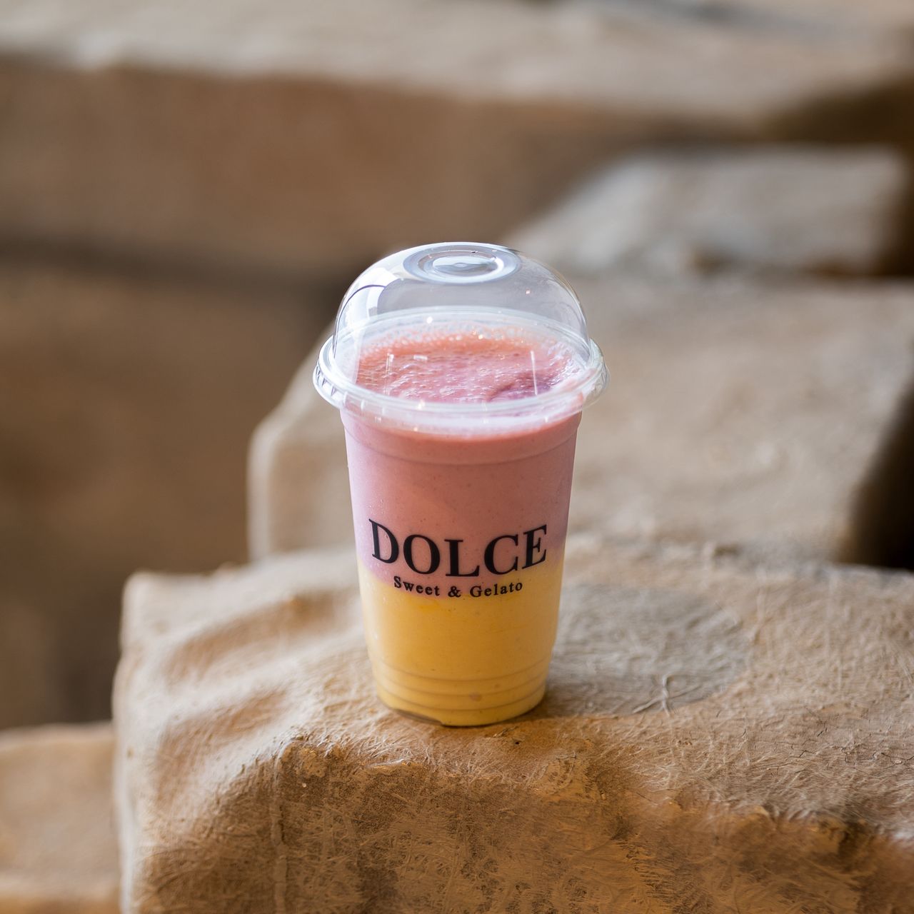 Strawberry and Banana Frappe