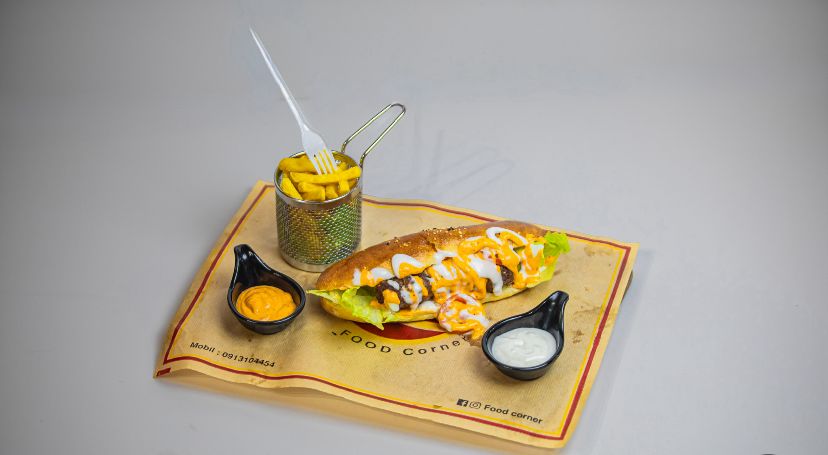 Beef Kebab Sandwich