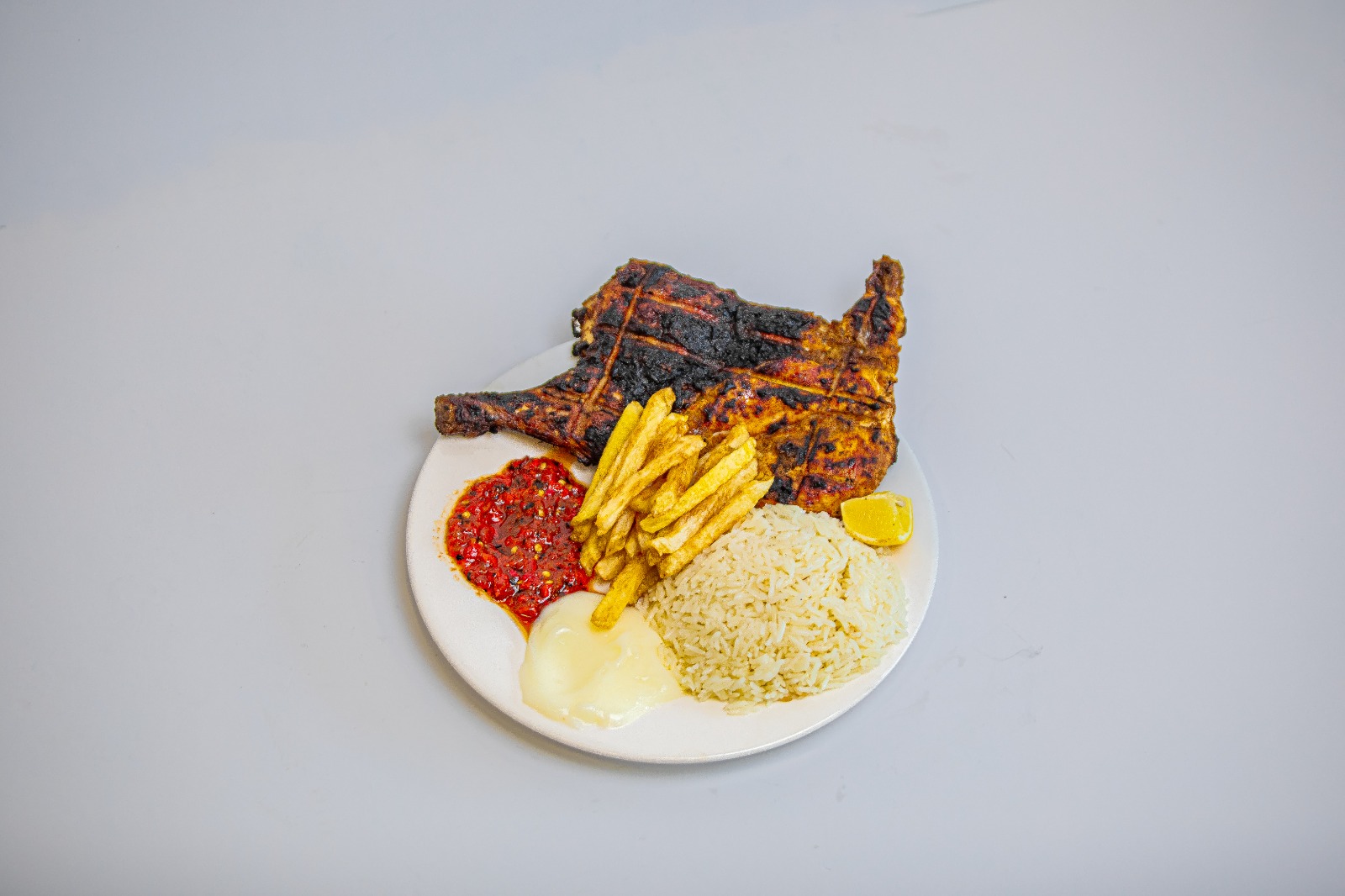 Grilled Chicken Half Meal