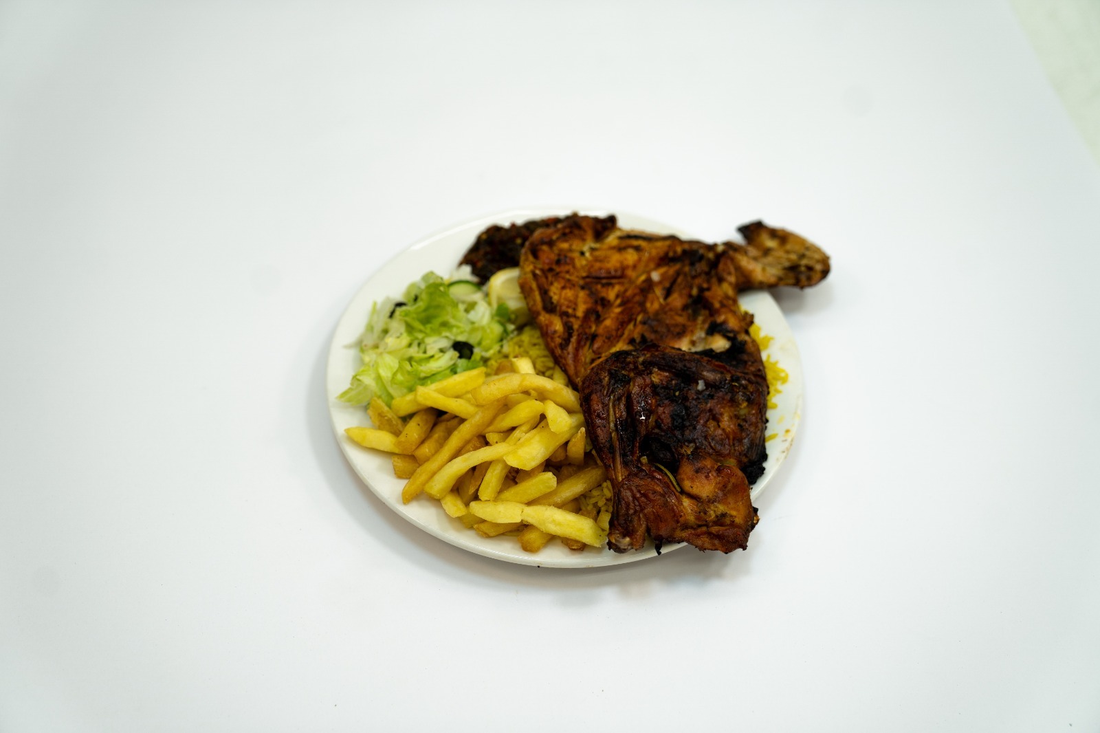 Half Grilled Chicken Meal