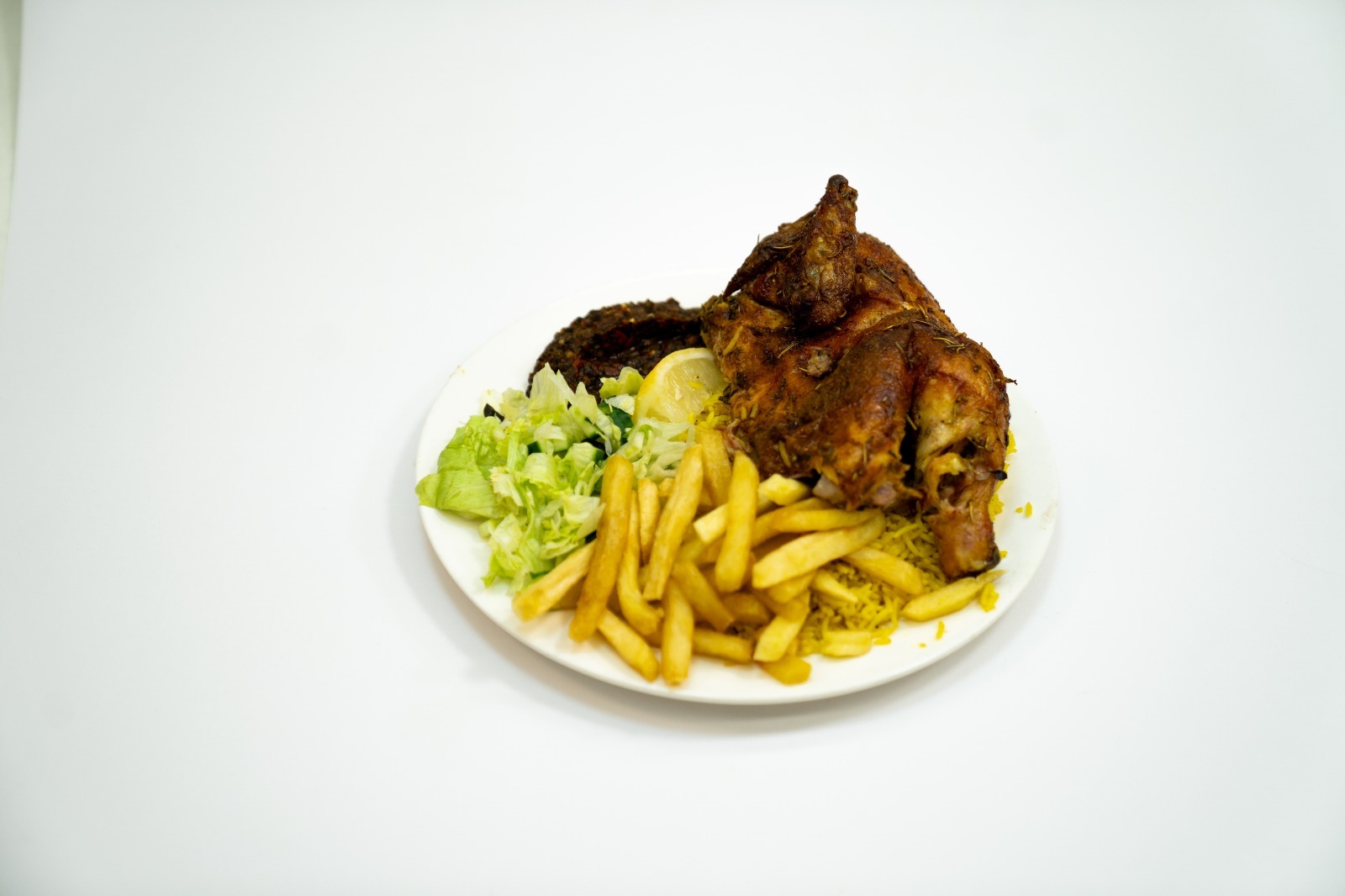 Half Roasted Chicken Meal