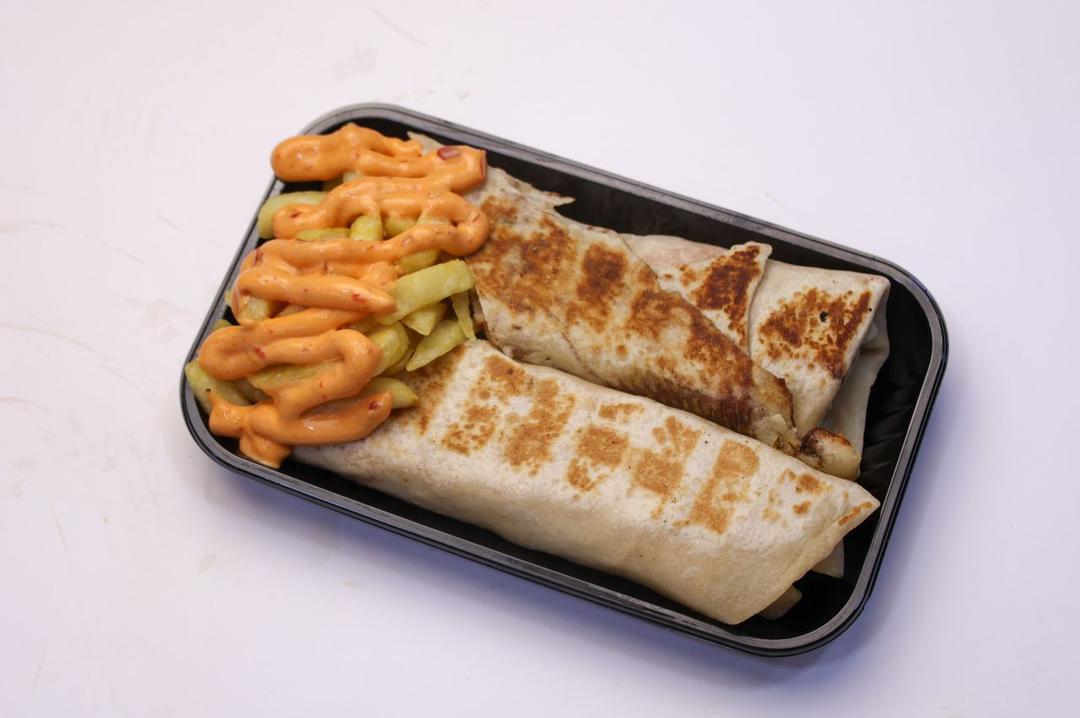 Double Chicken Shawarma Plate