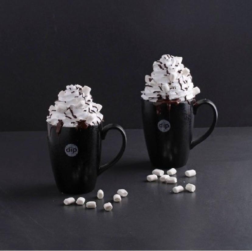 Dark hot chocolate