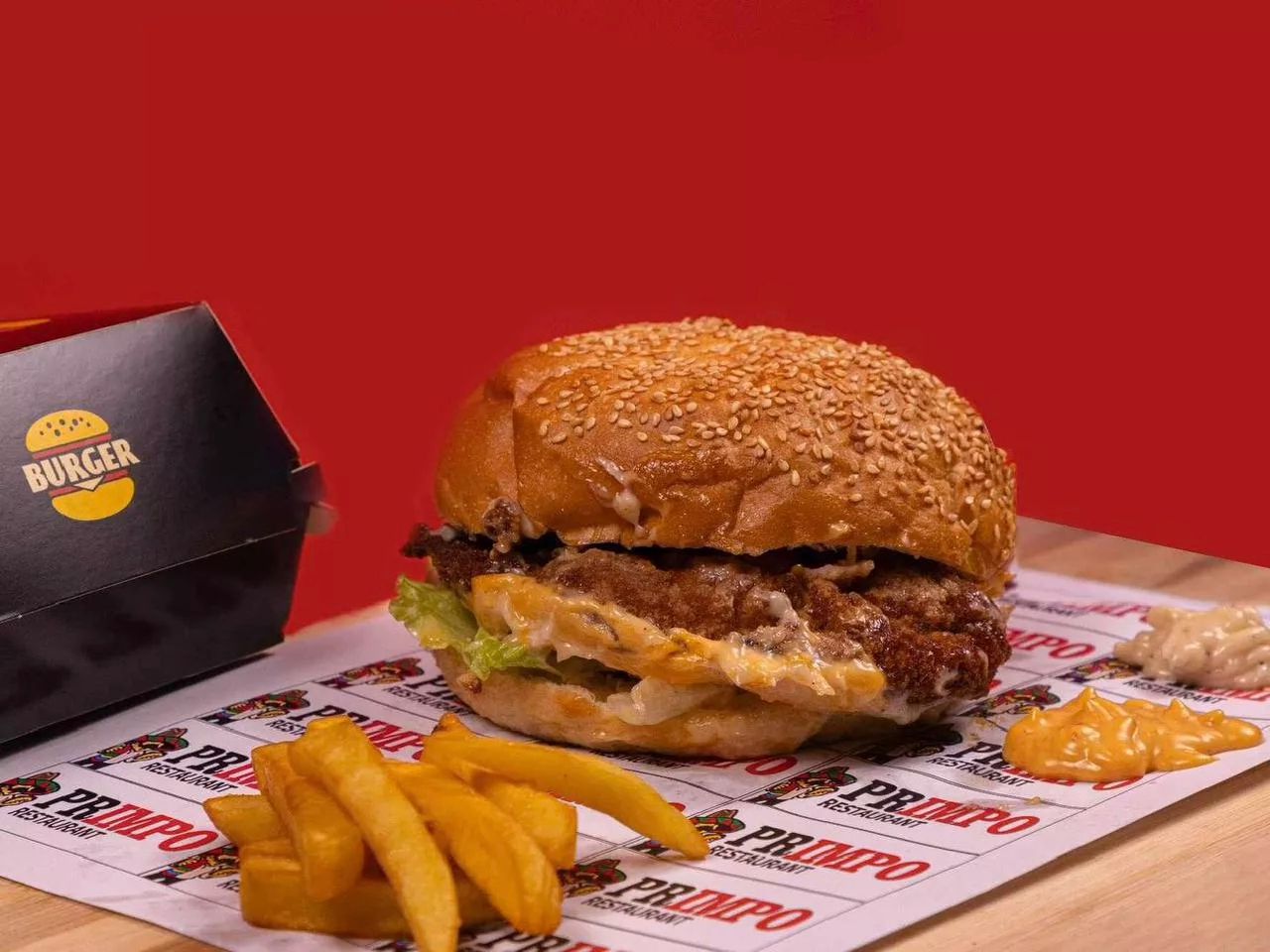 Chicken Panini Burger