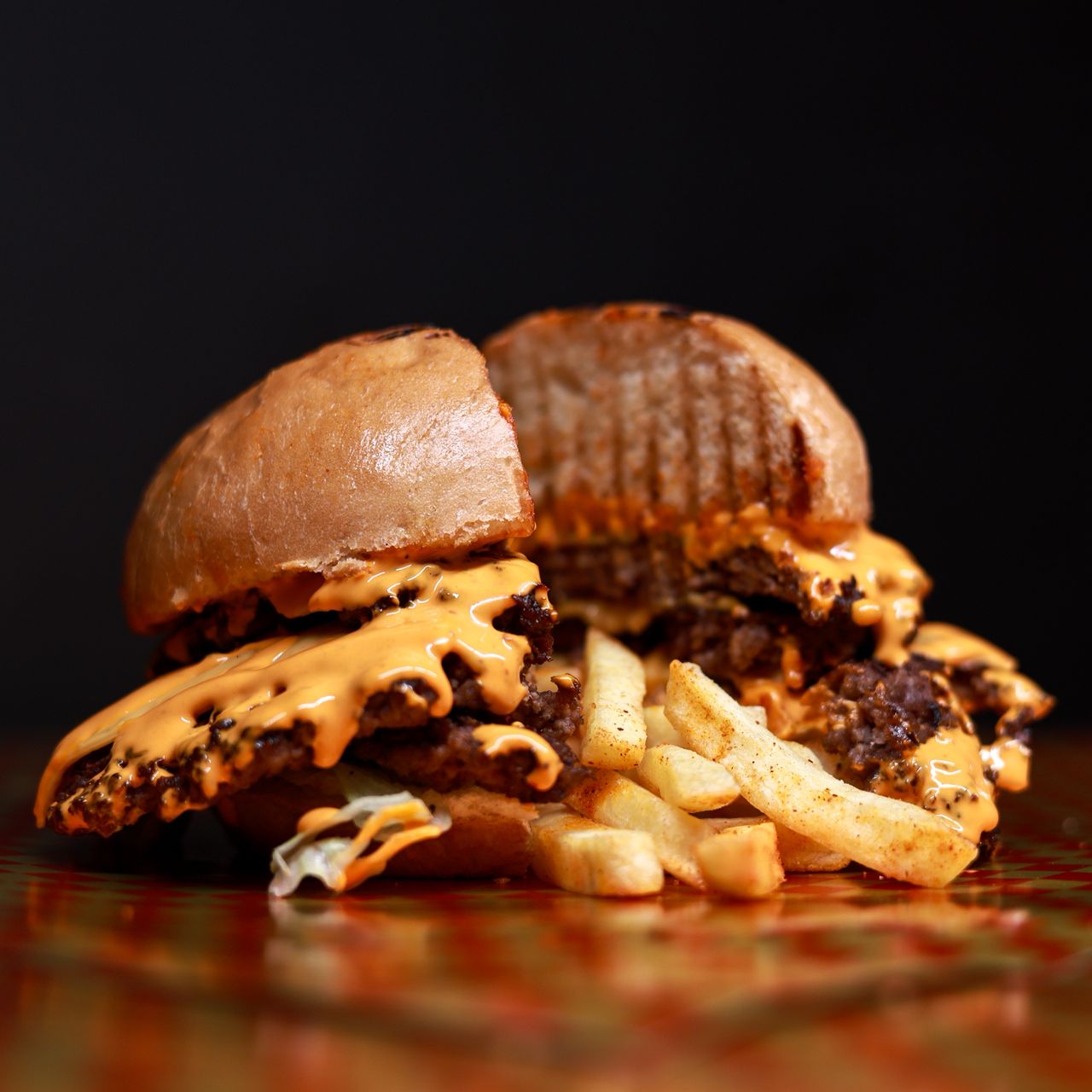 Triple Smash Burger