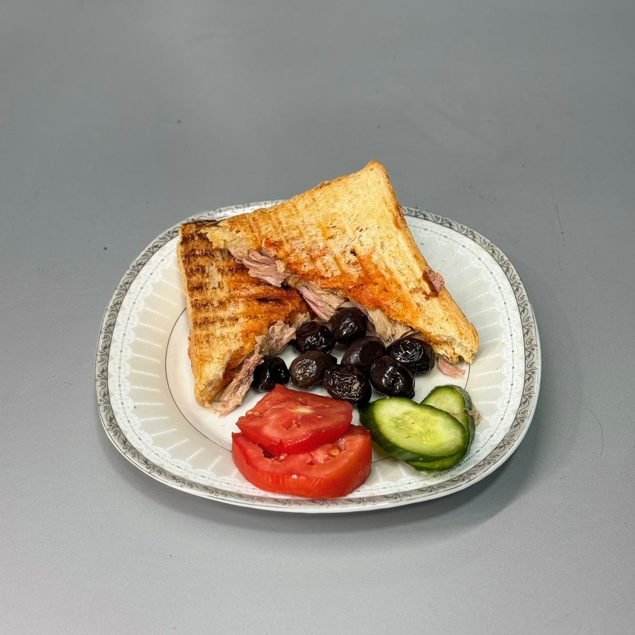 French toast tuna - double