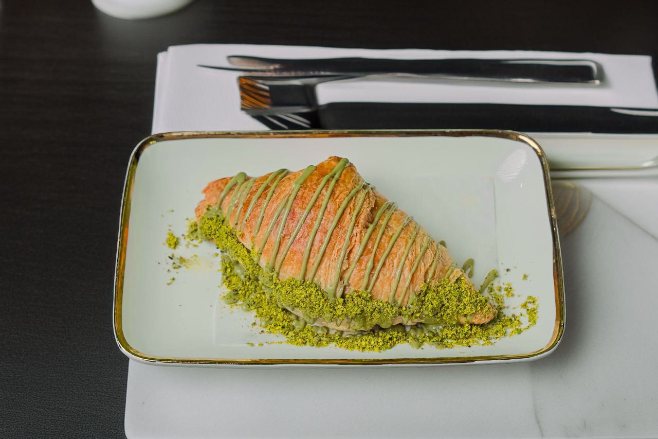 Pistachio Brioche