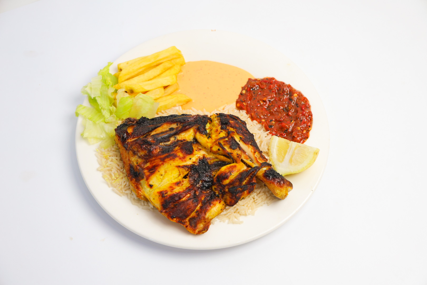 Quarter Grilled Chicken Meal