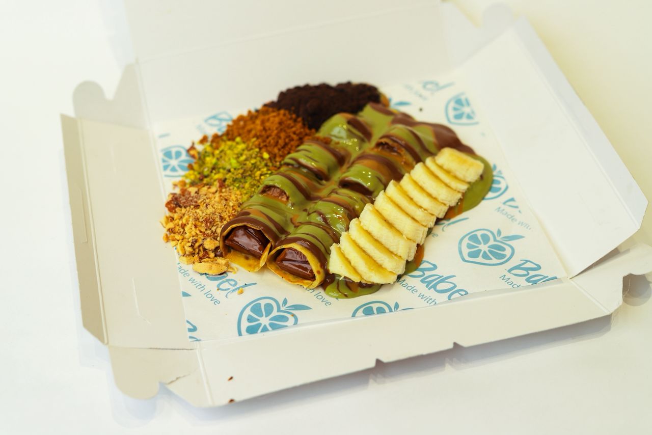 Crepe roll