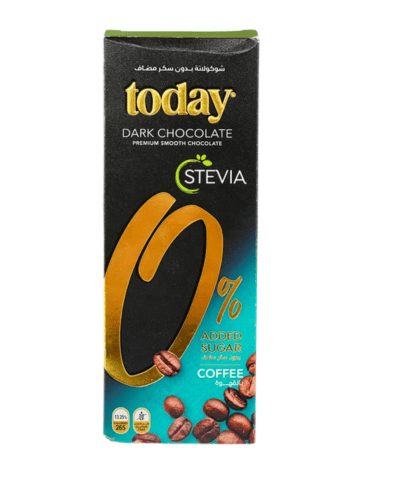 Todi dark chocolate with coffee and stevia