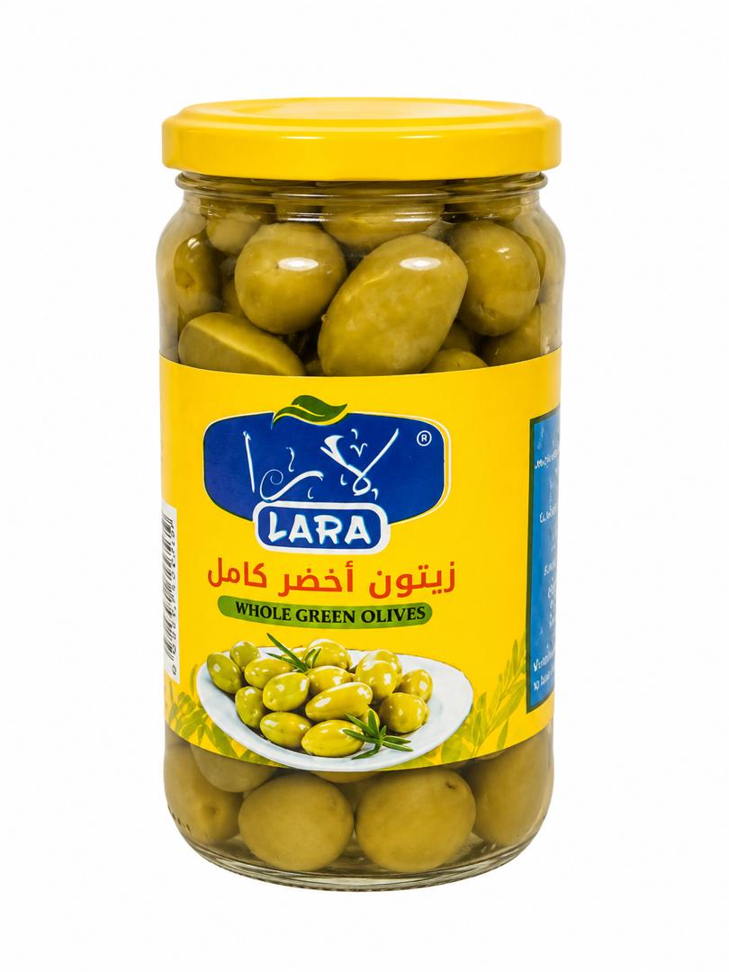 Lara Sliced Green Olives - 750g
