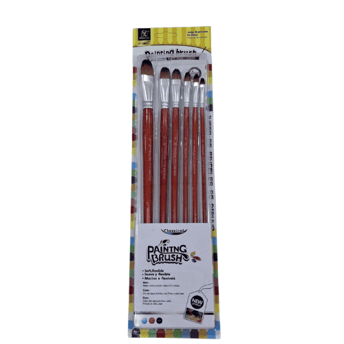 Wooden crayon set