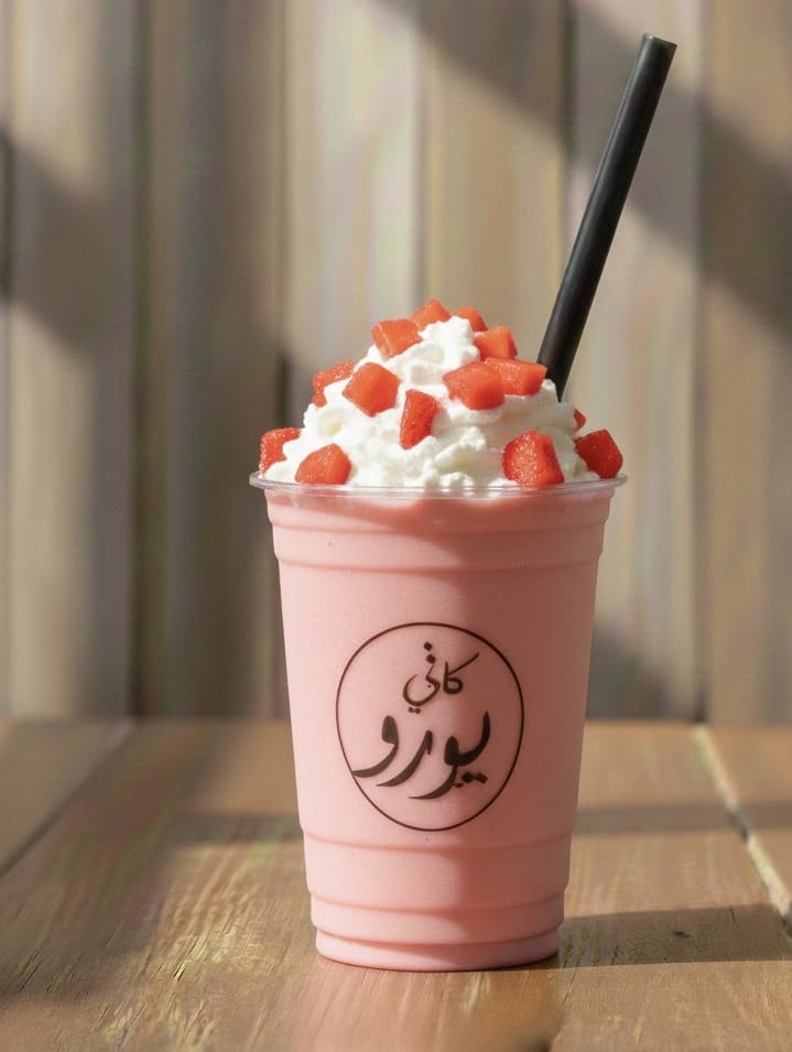 سموذي  فراولة