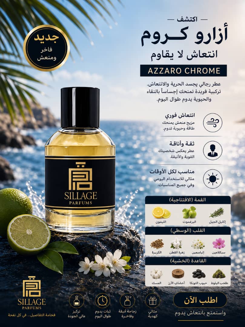 عطر ارازو كروم  - 35 ملي
