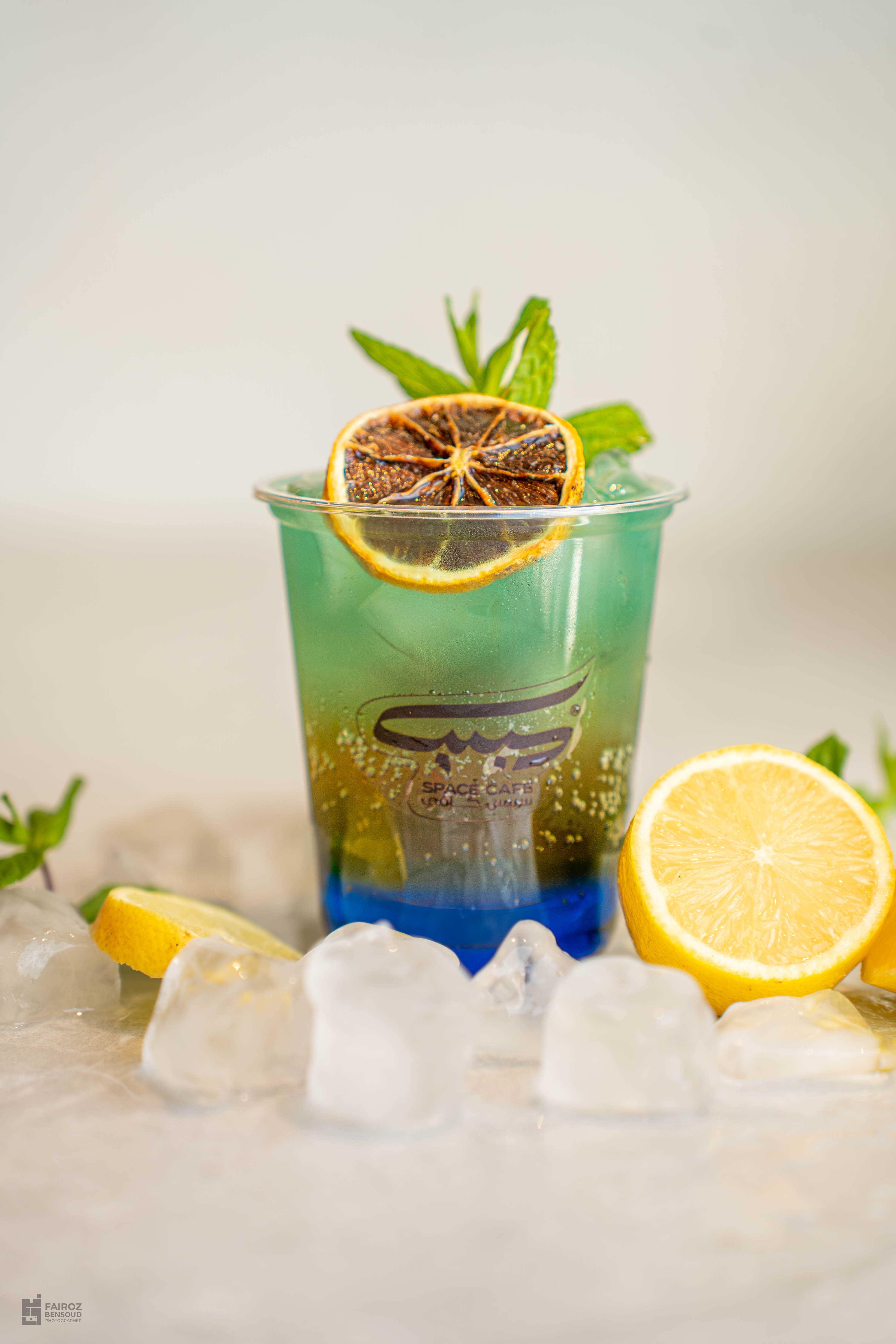 Blueberry mojito