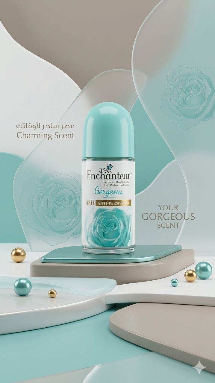 مزيل عرق إنشانتر الأخضر (Enchanteur Gorgeous):