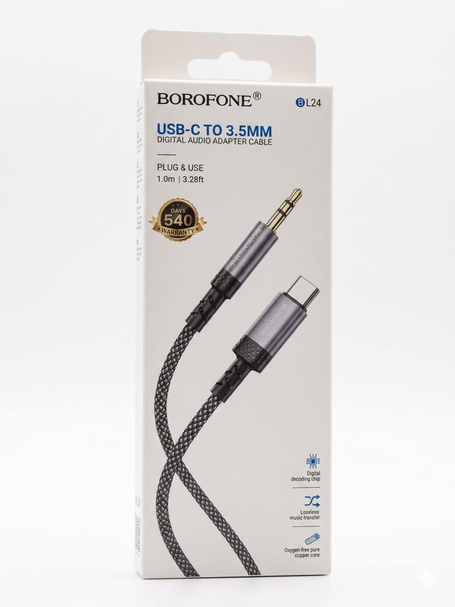 تحويله borofone -l24 Type c to aux
