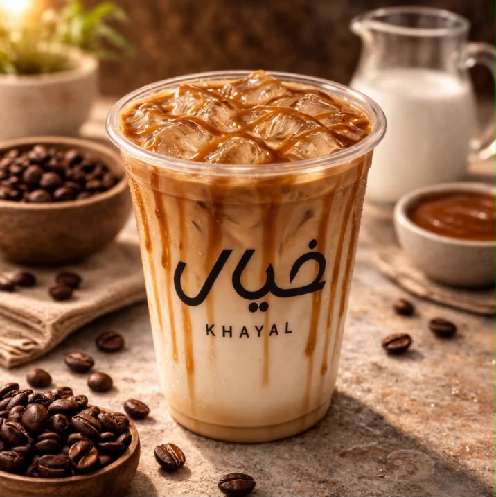 Iced Caramel Latte