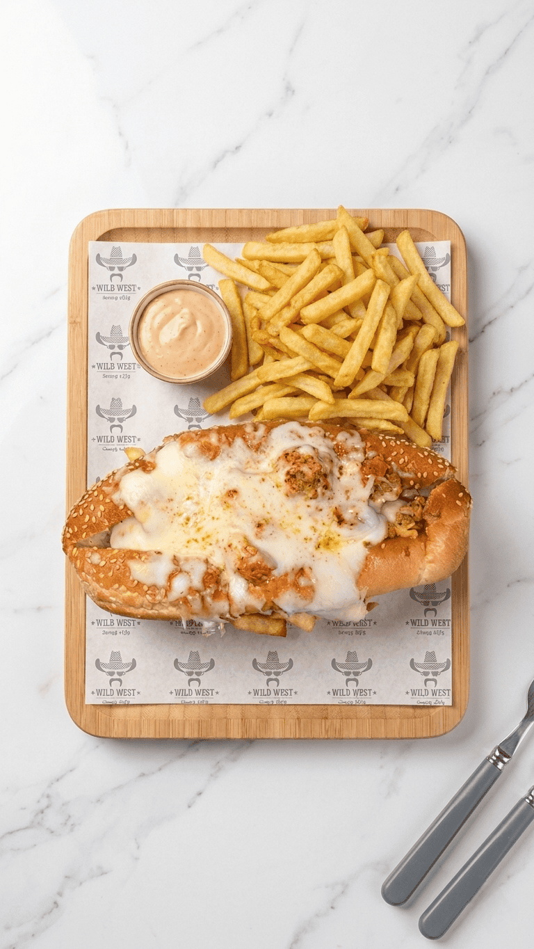 Chicken Philadelphia Sandwich