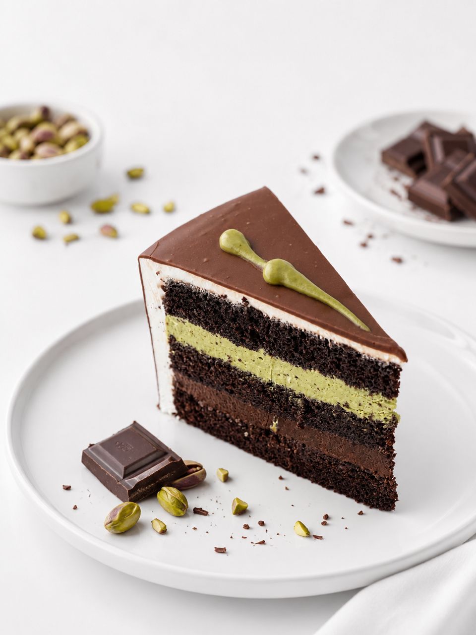 Chocolate Pistachio Cake