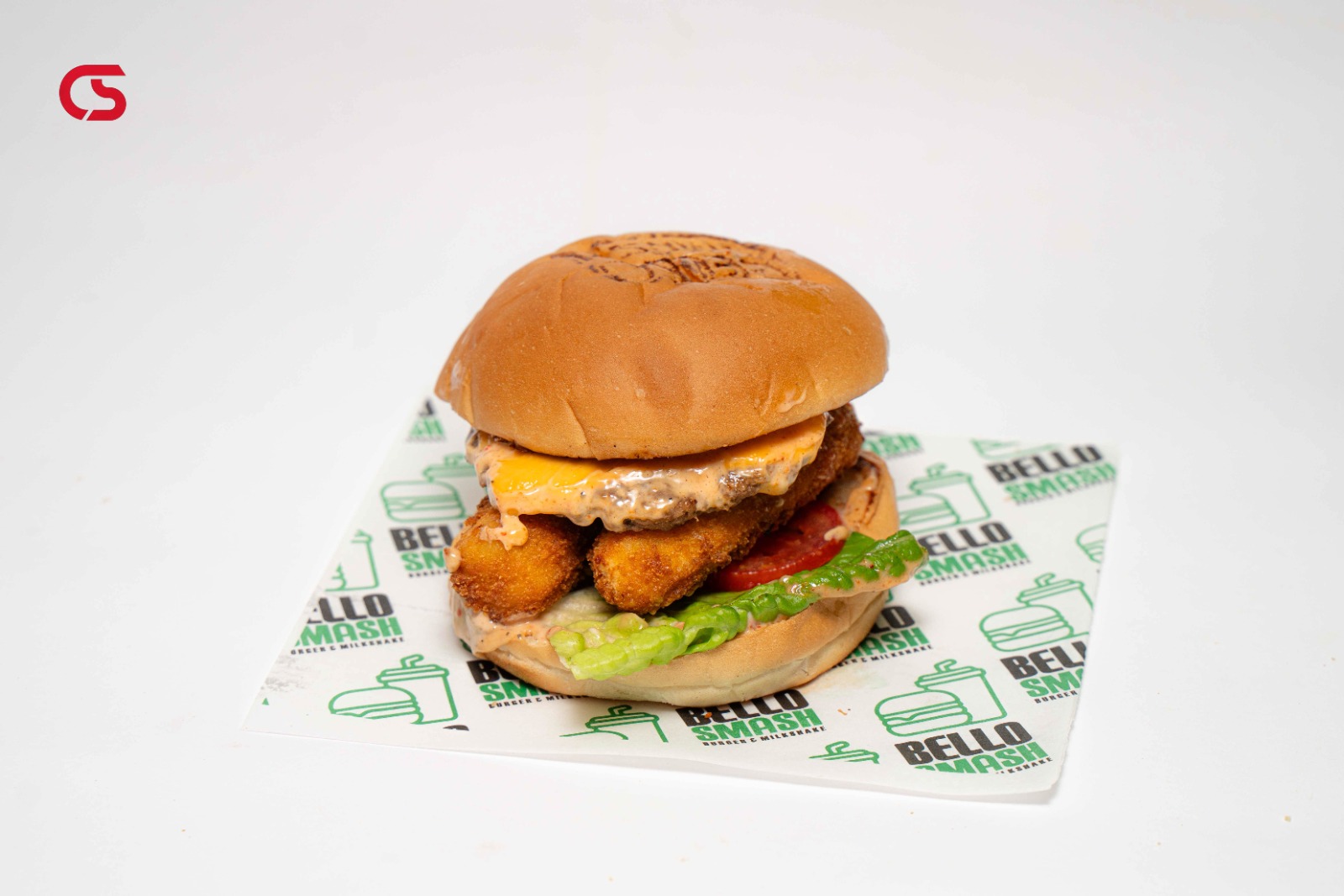 Smash burger combo mozzarella sticks