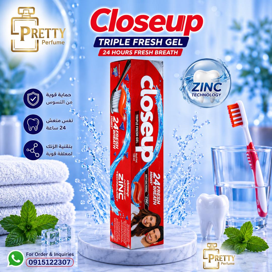 معجون أسنان Closeup