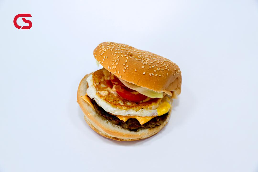 Classic double burger