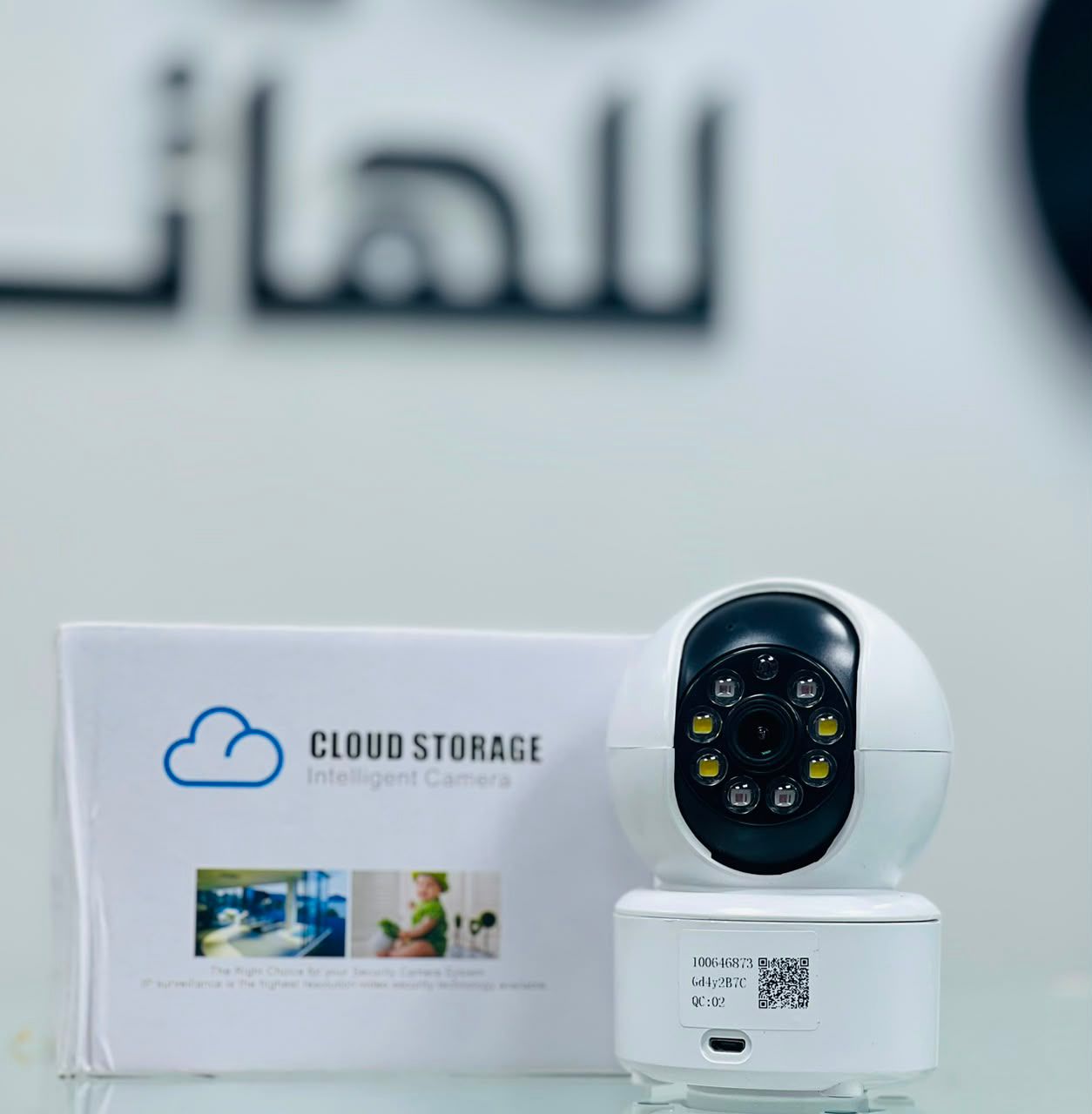 360° Security Camera + Light