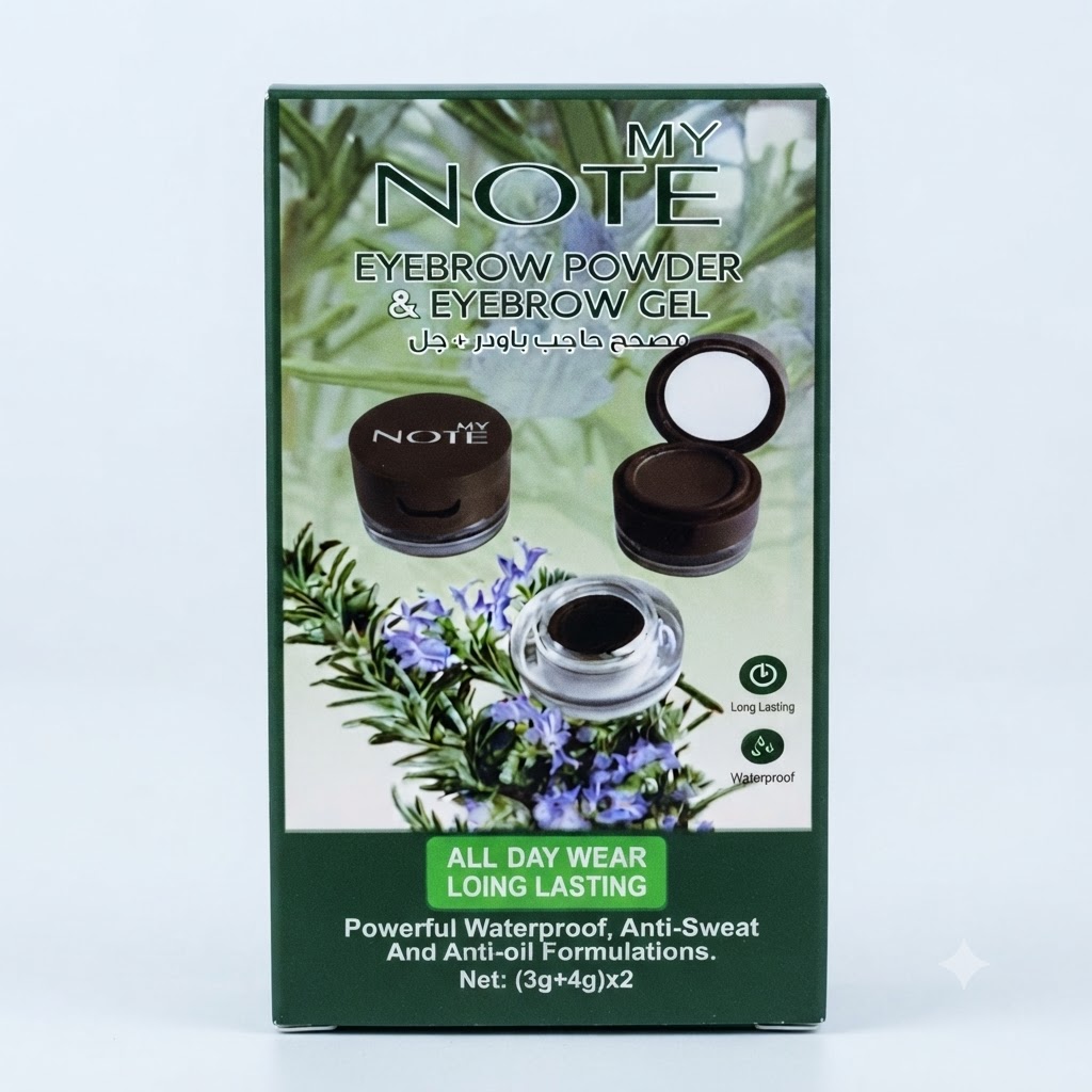 Complete eyebrow corrector (powder + cream gel)