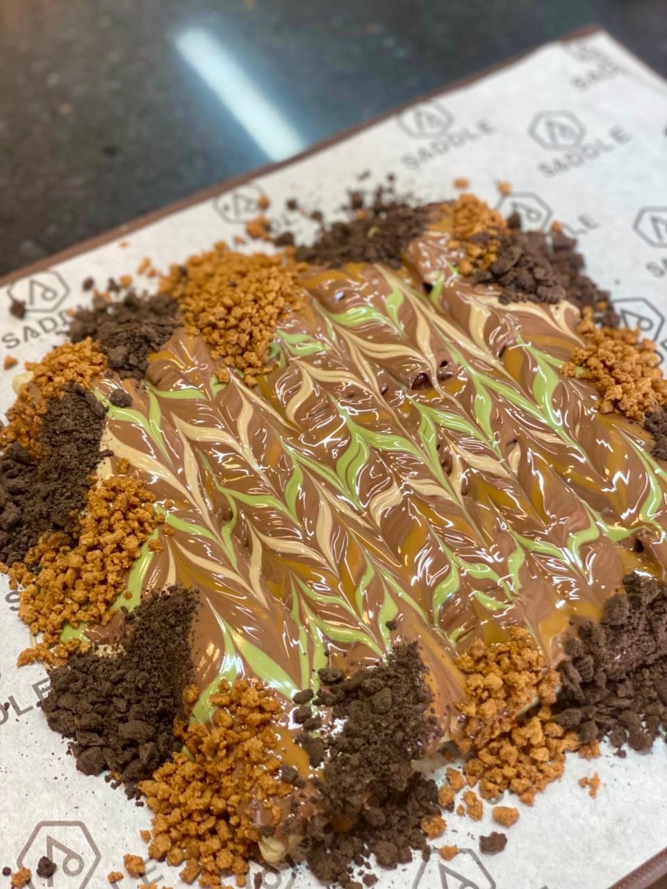 Mixed crepe