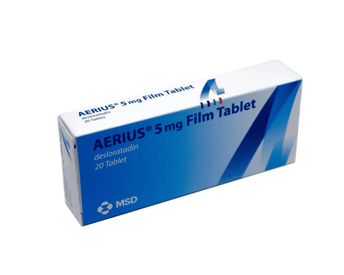 Aerius tab - box
