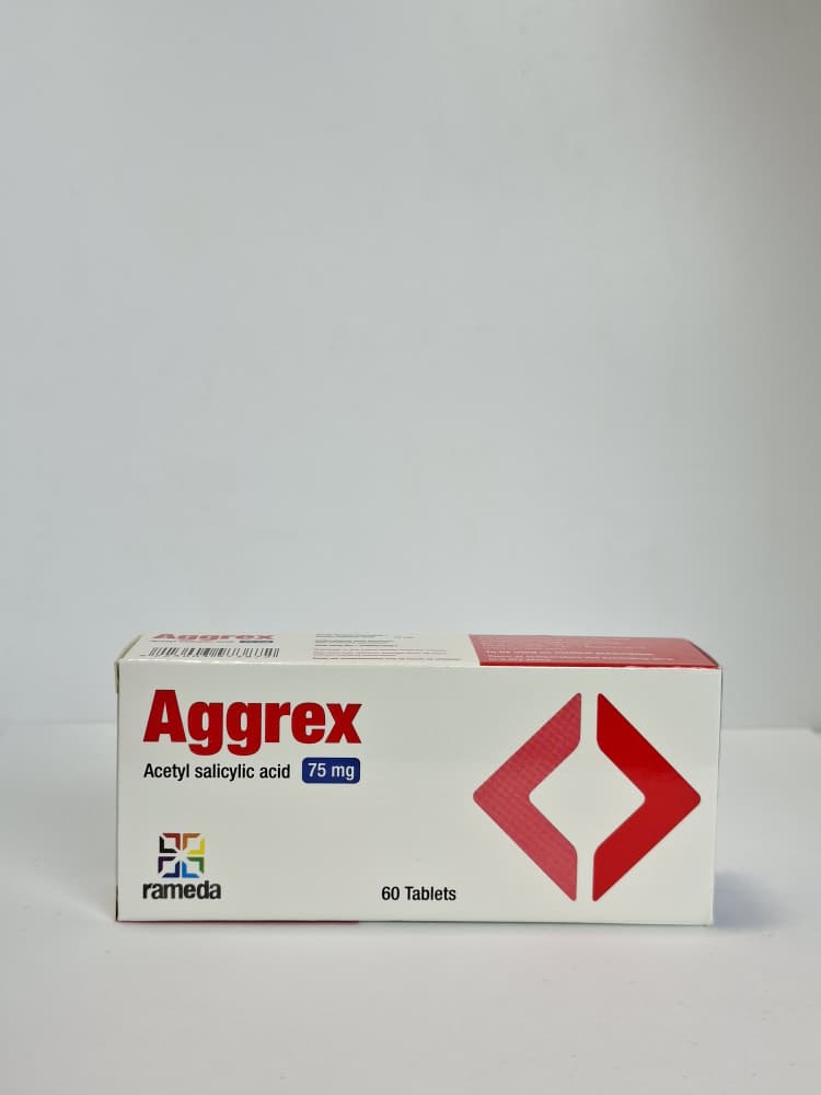 Aggrex 75mg 60tab