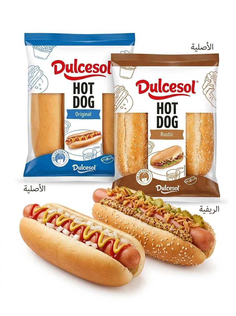 Dulcesol Hot Dog Bun - Original
