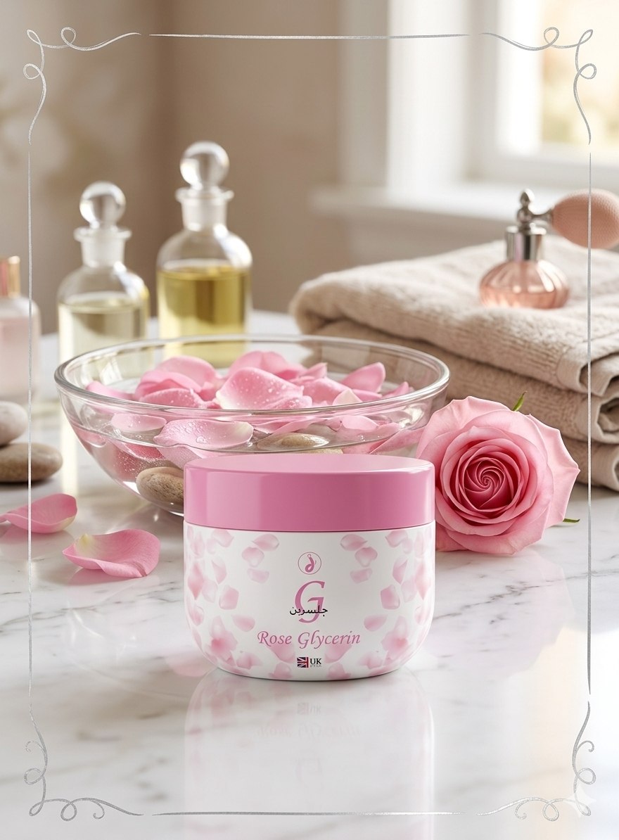 كريم جليسرين بالورد (Rose Glycerin)