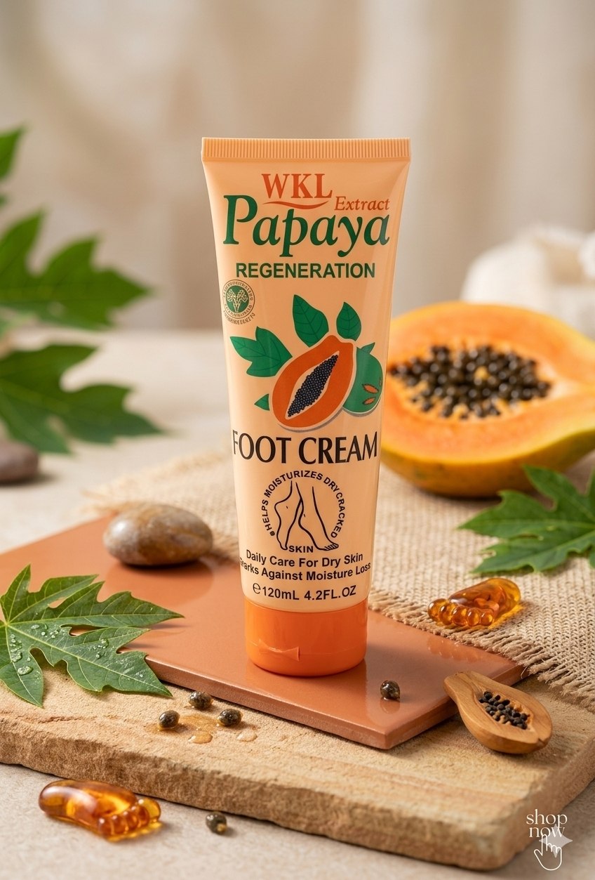 . كريم القدمين بخلاصة البابايا (WKL Foot Cream)