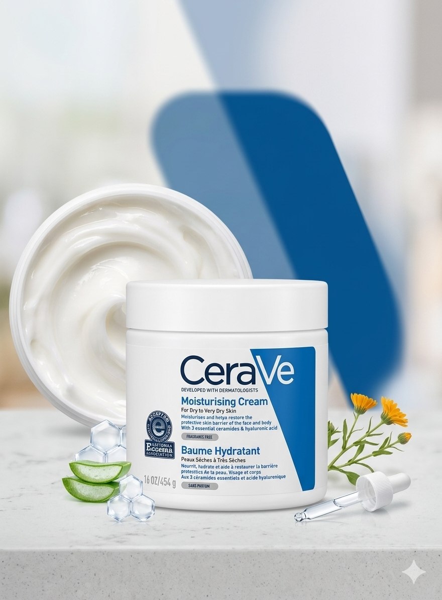 كريم سيرافي المرطب (CeraVe Moisturising Cream)