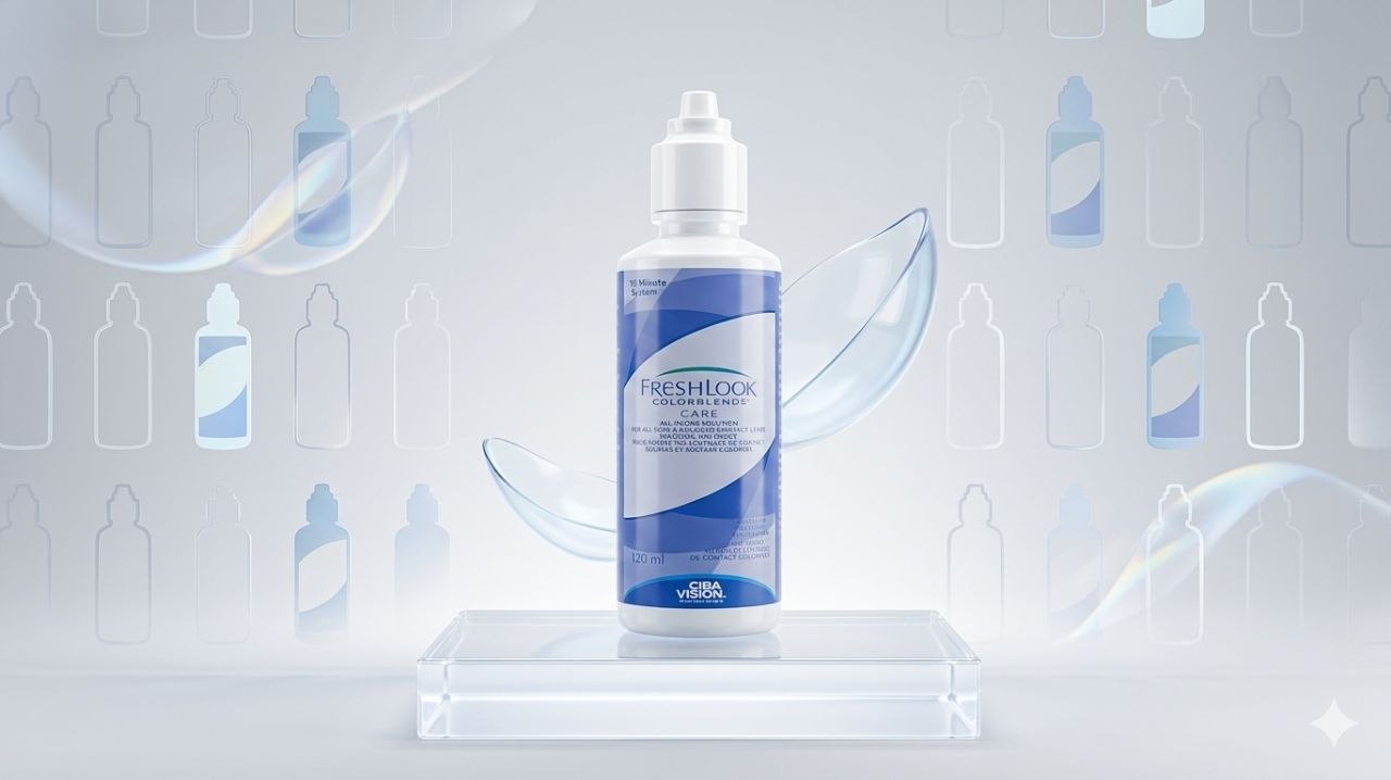 محلول العدسات (FreshLook Care)