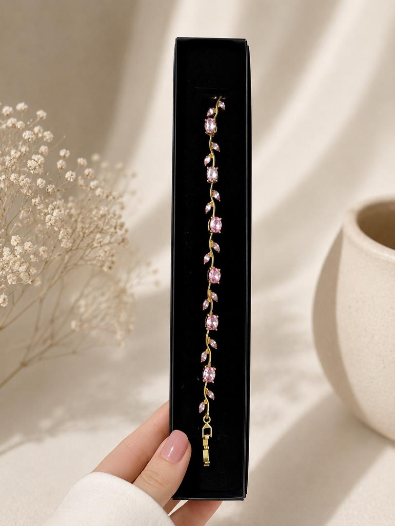 Branch Design Bracelet - Gold Color