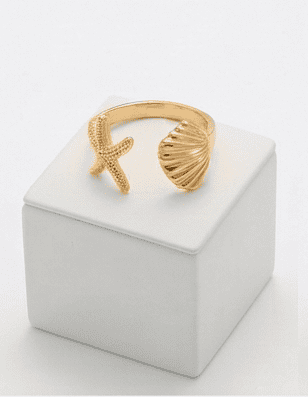 Nautical design ring