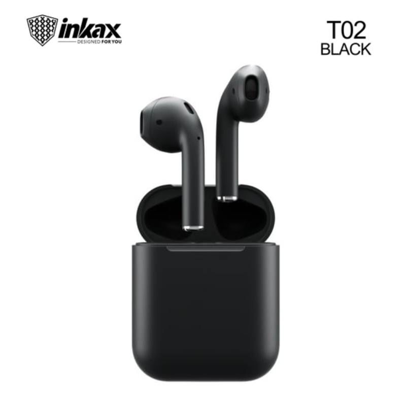 سماعة وايرلس - AirPods Inkax T02 – Black